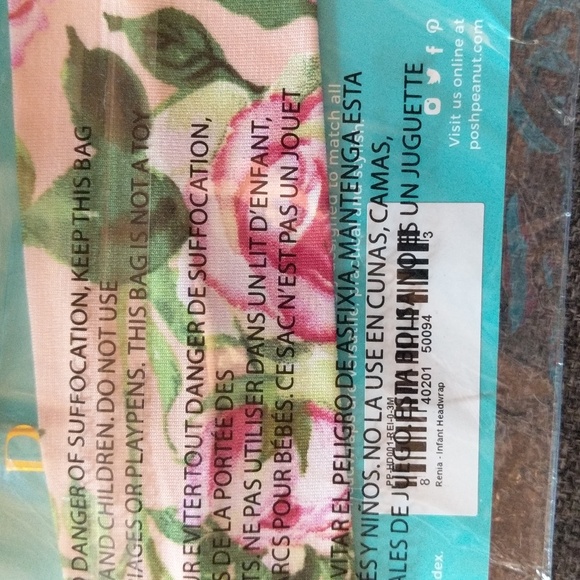 NWT Posh Peanut Head wrap - Picture 5 of 9